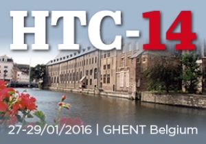 HTC-14 International Symposium- Ghent -  27-29/01/2016 - Het Pand, Onderbergen 1, B-9000 Ghent Belgium